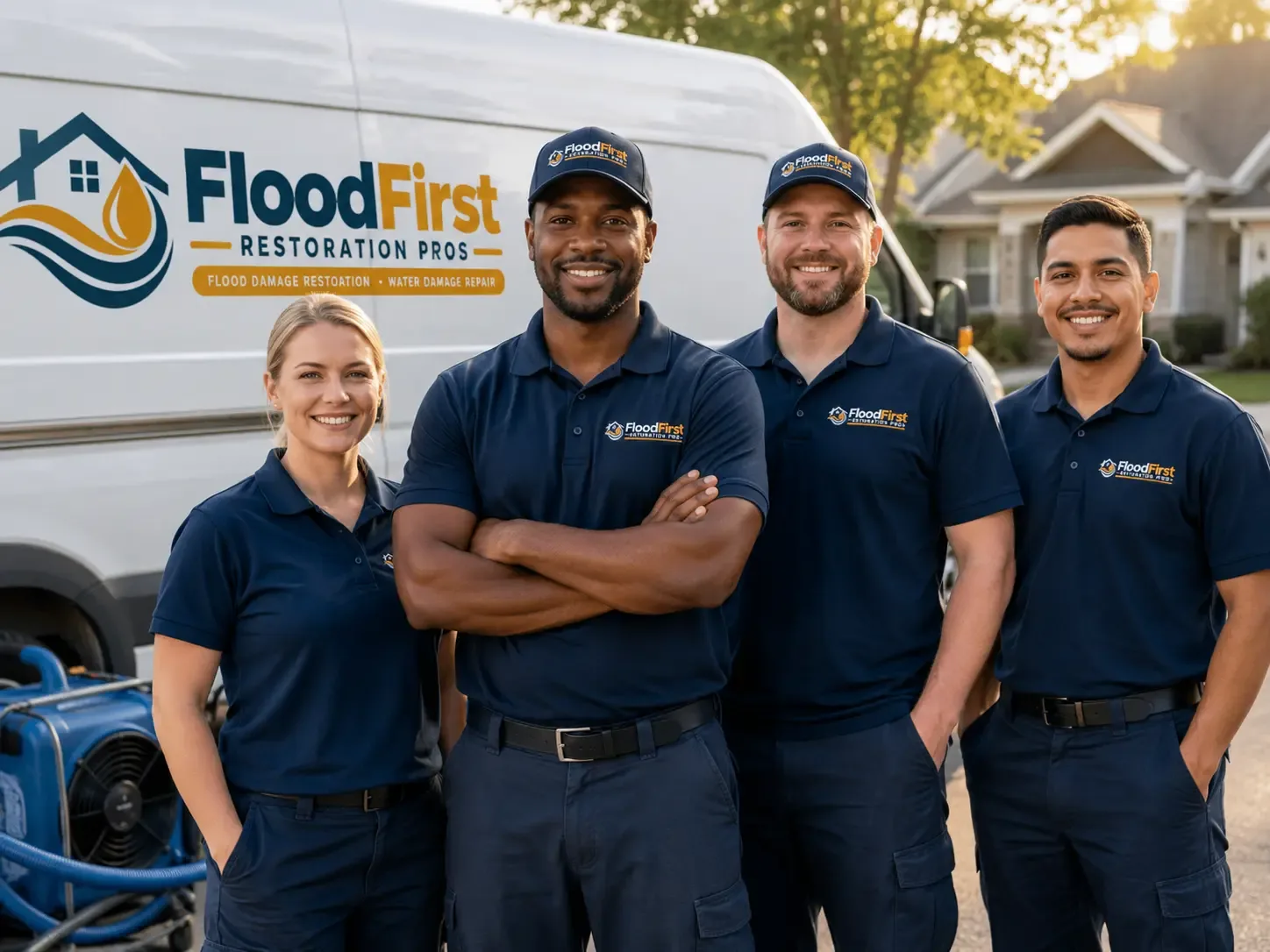 Flood Damage Restoration company in Jones, MI